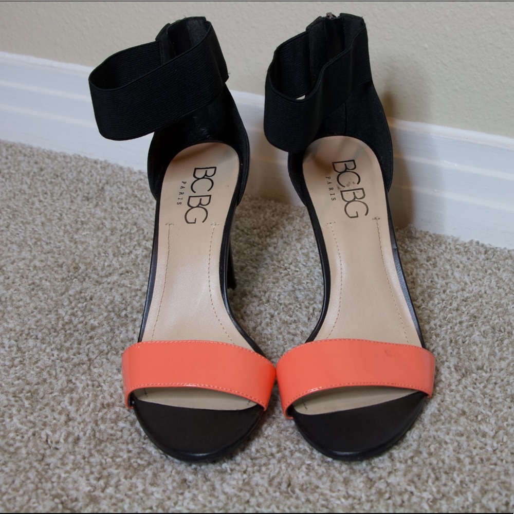 BCBG high heel sandals